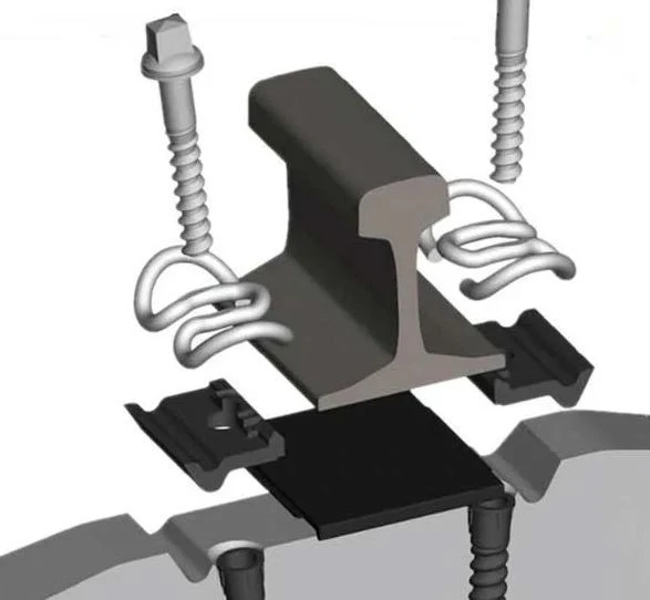 Wj-7 Elastic Clip Rail Track Fastener System Wj-7 Elastic Clip Rail Track Fastener System